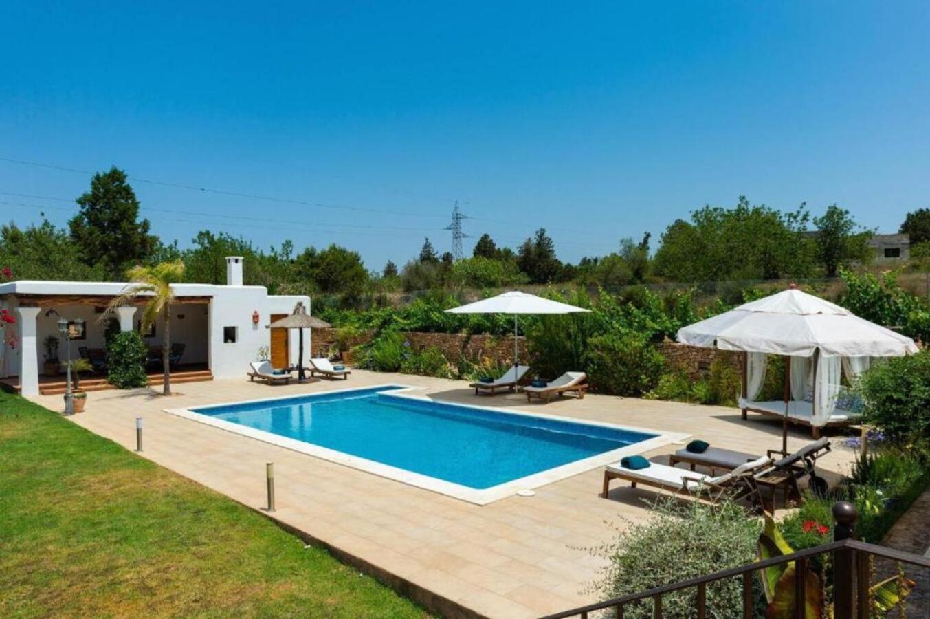 New! Villa Can Curreu III - Santa Gertrudis Santa Eularia des Riu Zewnętrze zdjęcie